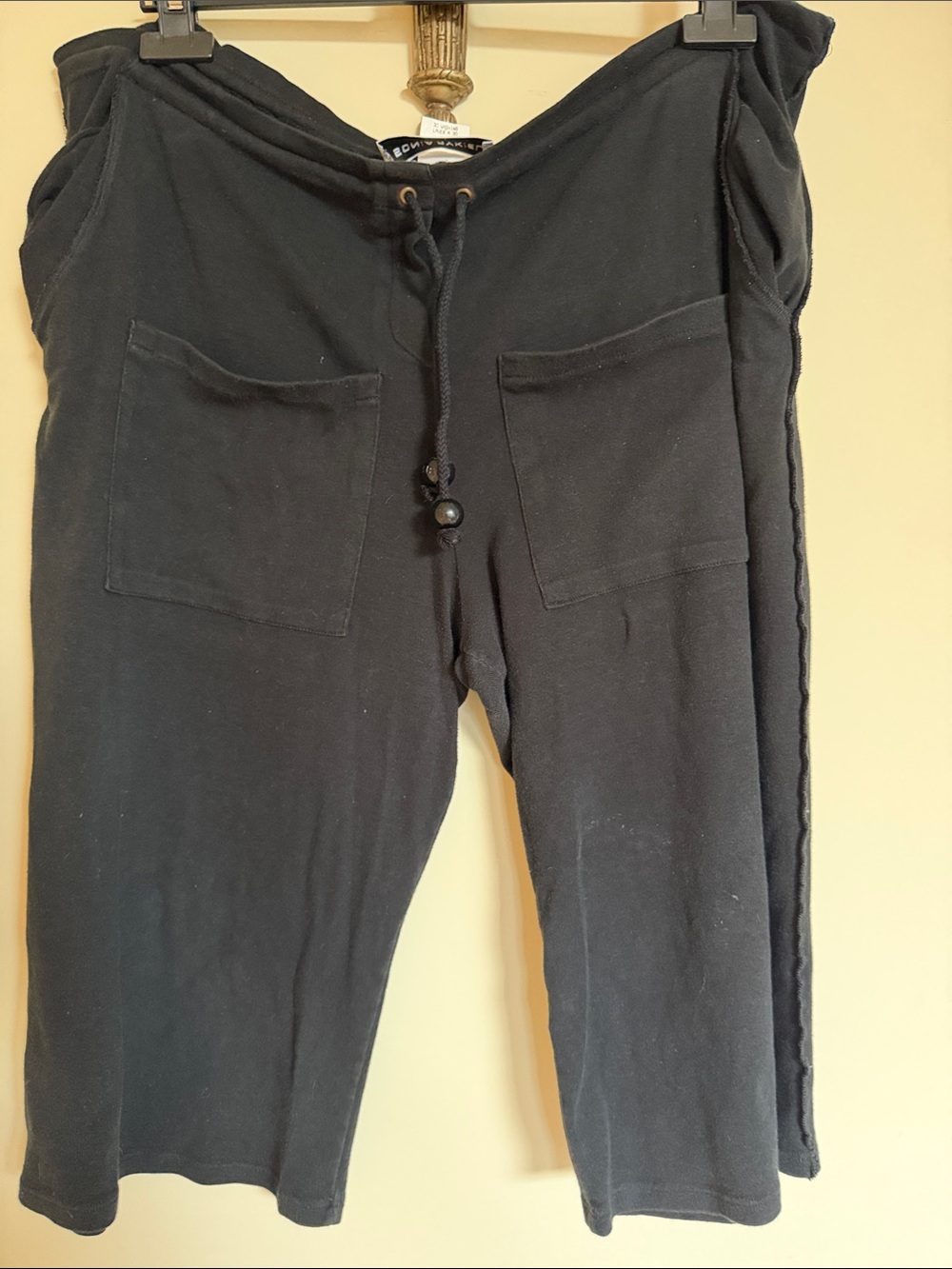 Sonia Rykiel Black Drawstring Jogger Pants